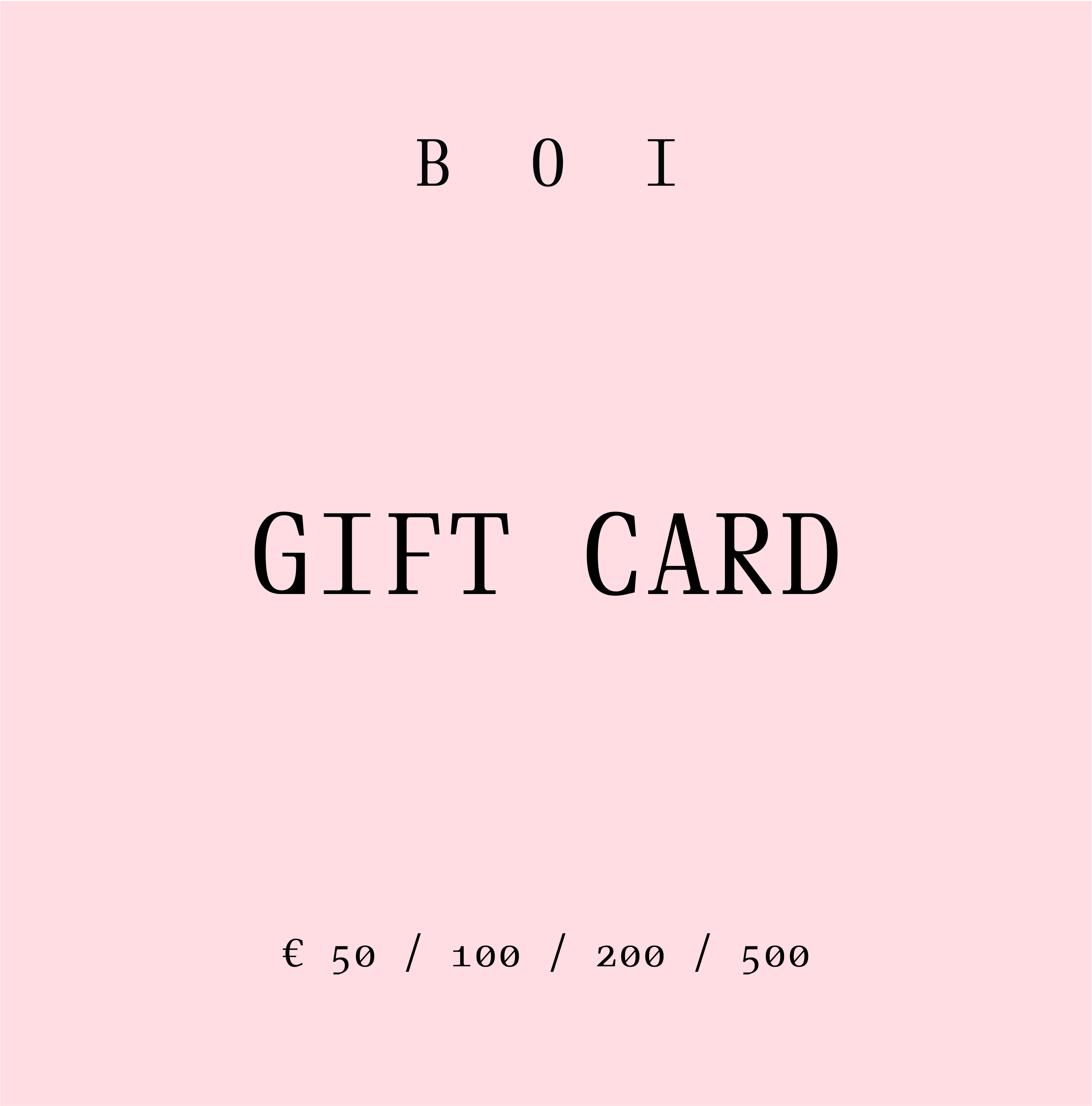 BOI Gift Card